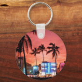 Miami Beach, Florida Sleutelhanger (Voorkant)