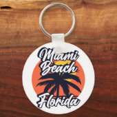 Miami Beach, Florida Sleutelhanger (Voorkant)