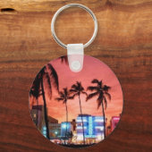 Miami Beach, Florida Sleutelhanger (Voorkant)