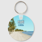 Miami Beach Florida  Sleutelhanger (Voorkant)