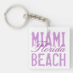 Miami Beach Florida Sleutelhanger