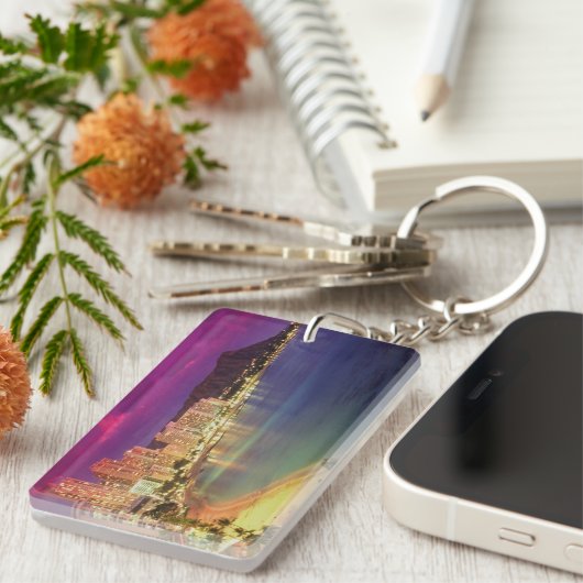 MIAMI BEACH, Florida Sleutelhanger (Voorkant Rechts)