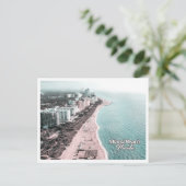 MIAMI BEACH FLORIDA - SOUTH BEACH BRIEFKAART (Staand voorkant)