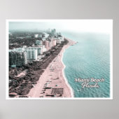 MIAMI BEACH FLORIDA - SOUTH BEACH POSTER (Voorkant)