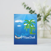 Miami Beach Florida Souvenir Briefkaart (Staand voorkant)