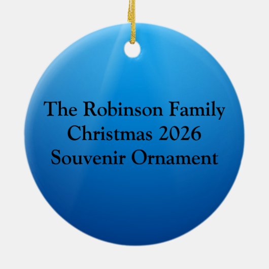 Miami Beach Florida Souvenir Keramisch Ornament (Achterkant)