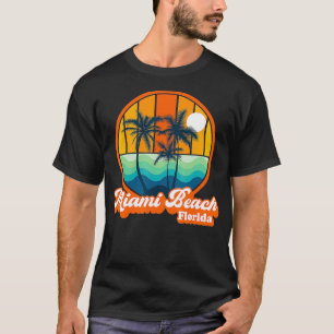 Miami Beach Florida Summer Vacation Beach T-shirt