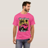 Miami Beach Florida T-shirt (Voorkant volledig)