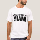 MIAMI BEACH FLORIDA T-shirts (Voorkant)