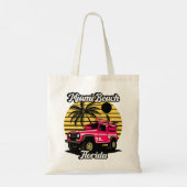  Miami Beach Florida Tote Bag (Achterkant)