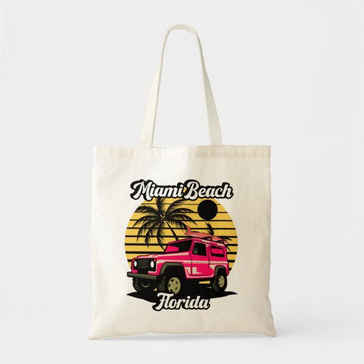  Miami Beach Florida Tote Bag (Voorkant)