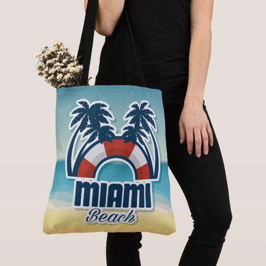 Miami Beach Florida Tote Bag (Dichtbij)