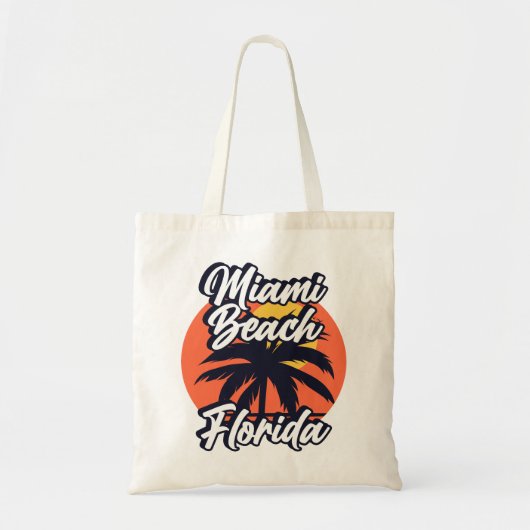 Miami Beach, Florida Tote Bag (Voorkant)