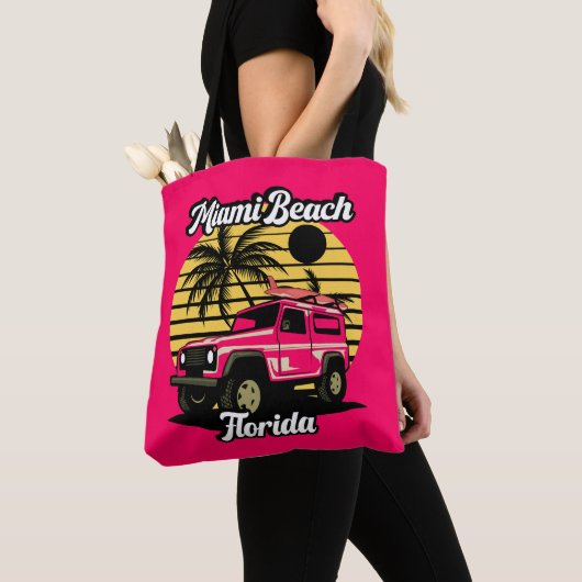 Miami Beach Florida Tote Bag (Dichtbij)