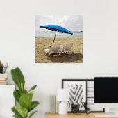 Miami Beach, Florida Tranquil Uitzicht Poster (Thuiskantoor)