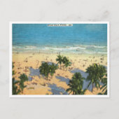Miami Beach, Florida Travel Briefkaart (Voorkant)