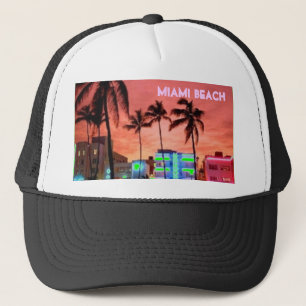 Miami Beach, Florida Trucker Pet