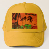 Miami Beach, Florida Trucker Pet (Voorkant)