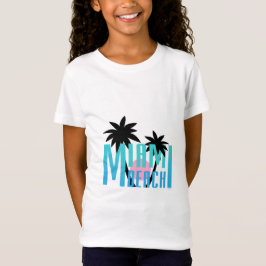 Miami Beach, Florida, Typography Cool T-shirt