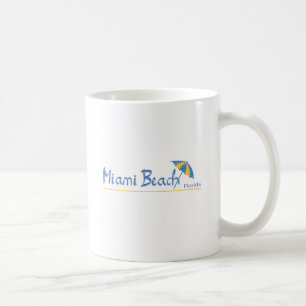 Miami Beach, Florida Umbrella Cool Koffiemok