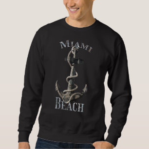 Miami Beach Florida Vacation Nautical Anchor Saili Trui