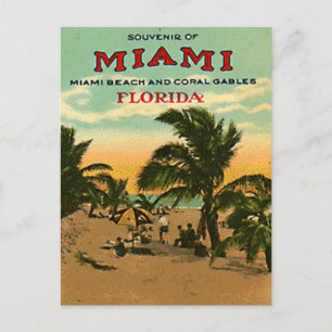 Miami Beach, Florida, VS - Briefkaart