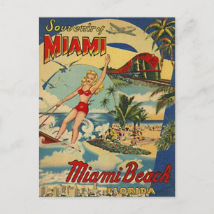  Miami Beach, Florida, VS - Briefkaart