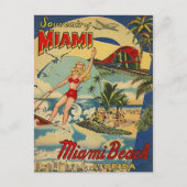  Miami Beach, Florida, VS - Briefkaart (Voorkant)
