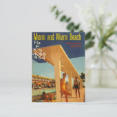  Miami Beach, Florida, VS - Briefkaart (Staand voorkant)