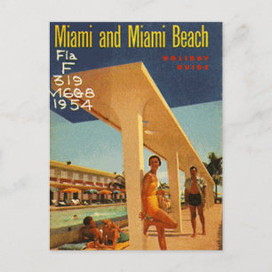  Miami Beach, Florida, VS - Briefkaart