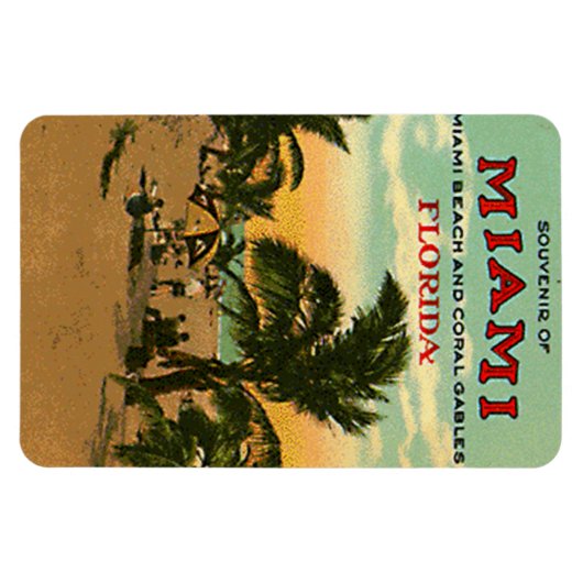  Miami Beach, Florida, VS - Magneet (Horizontaal)