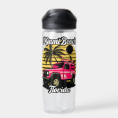 Miami Beach Florida Waterfles (Achterkant)