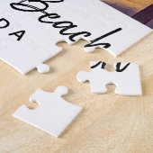 Miami Beach Florida Waterverf Art Legpuzzel (Zijkant)