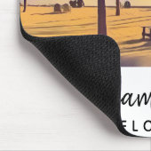 Miami Beach Florida  Waterverf Art Muismat (Hoek)