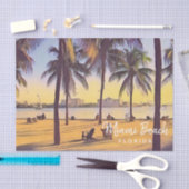 Miami Beach Florida  Waterverf Art Tissuepapier (Craft)