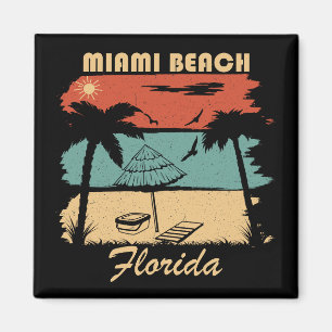 Miami Beach Florida  zonsondergang Magneet