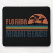 Miami Beach Florida  zonsondergang Muismat (Voorkant)