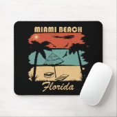 Miami Beach Florida  zonsondergang Muismat (Met muis)