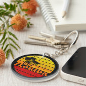 Miami Beach Florida  zonsondergang Sleutelhanger (Voorkant Rechts)