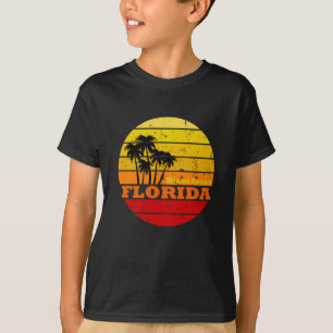 Miami Beach Florida  zonsondergang T-shirt