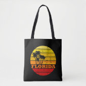 Miami Beach Florida  zonsondergang Tote Bag (Voorkant)