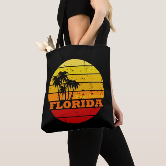 Miami Beach Florida  zonsondergang Tote Bag (Dichtbij)