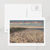Miami Beach, FloridaGreetings fromMiami, FL Briefkaart (Voorkant / Achterkant)