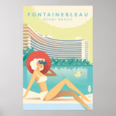Miami Beach | Fontainbleau Poster (Voorkant)
