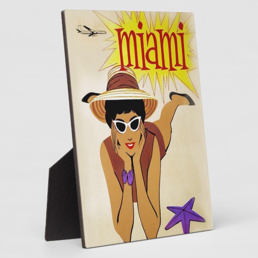  Miami Beach Fotoplaat (Zijkant)