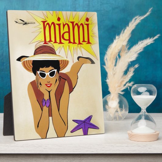  Miami Beach Fotoplaat (Zijkant)