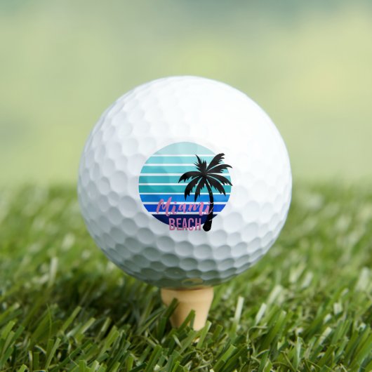 Miami Beach Golfballen (Insitu Shirt)
