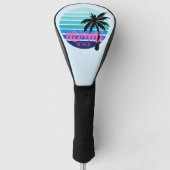 Miami Beach Golfheadcover (Voorkant)