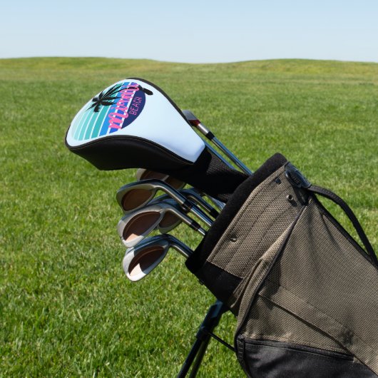 Miami Beach Golfheadcover (Insitu)