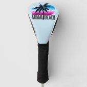 Miami Beach Golfheadcover (Voorkant)